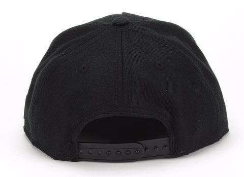 Black Snapback Cap - STREET SMART LEGACY CLOTHING
