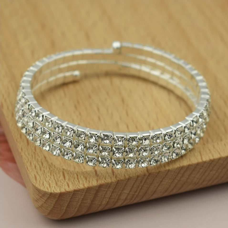 3 Row Cuff Bracelet