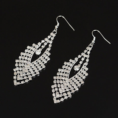 Silver Leaf Earrings - STREET SMART LEGACY CLOTHING