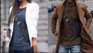 Bodker Crossbody Handsfree Anti-Theft Bag