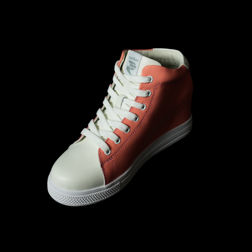 Bodker Sneaker Heels Peach New Version